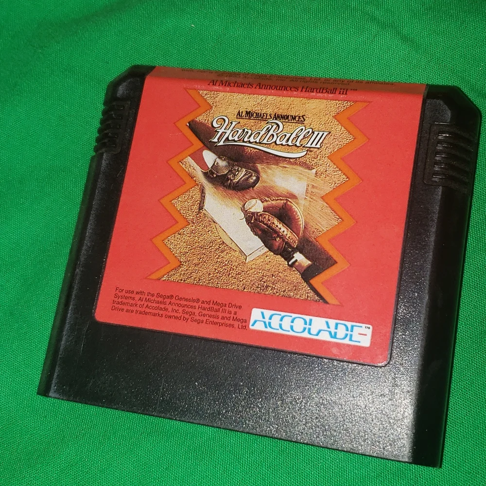 Hardball 3 for the Sega Genesis Video Game Complete In Box